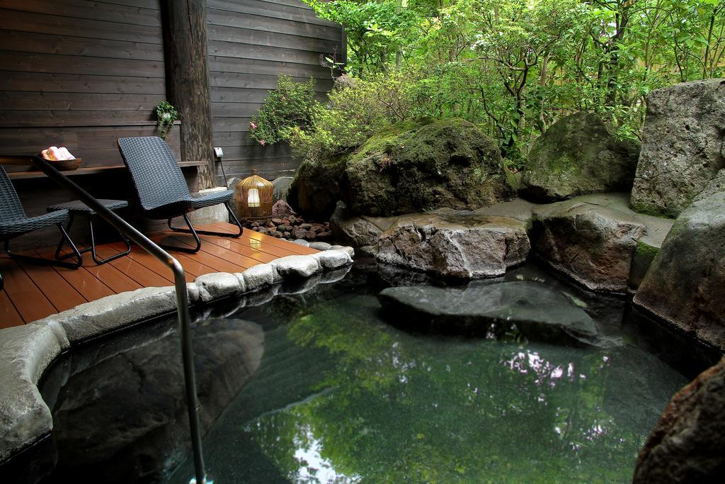 Yufuin Souan Kosumosu Hotell Exteriör bild