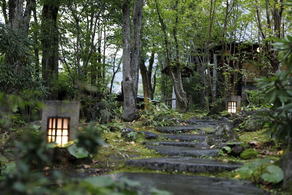 Yufuin Souan Kosumosu Hotell Exteriör bild