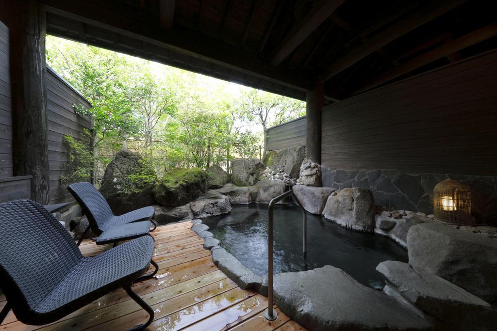 Yufuin Souan Kosumosu Hotell Exteriör bild