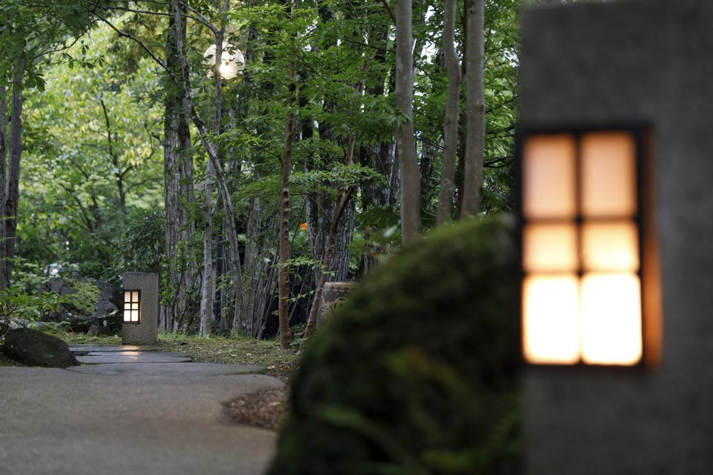 Yufuin Souan Kosumosu Hotell Exteriör bild